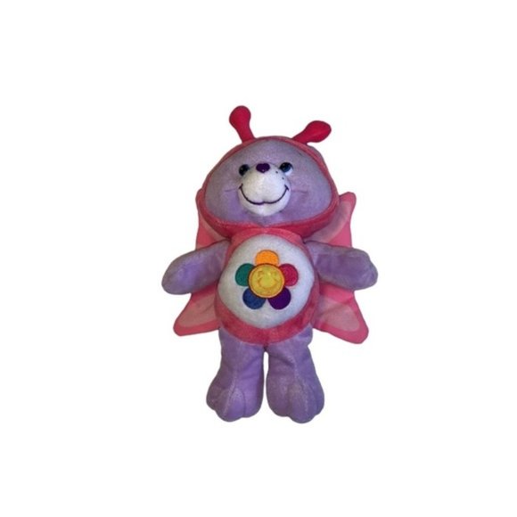 Care Bears “Harmony” Pink and Purple Plush with Wings - Picture 1 of 5